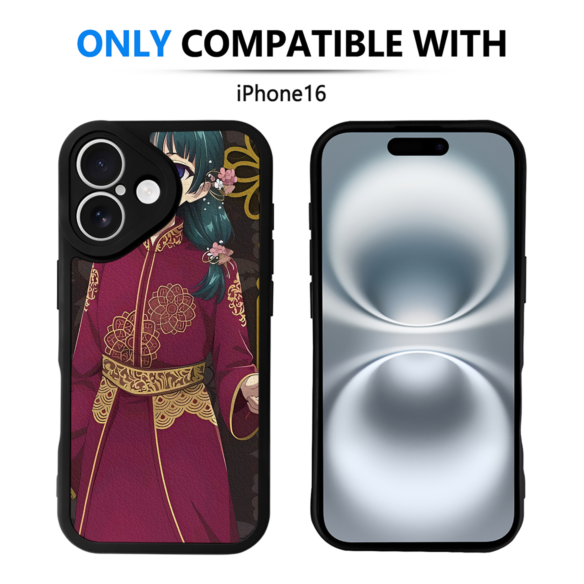 薬屋のひとりごと The Apothecary Diaries 【iPhone 16シリーズ対応】シリコンスマホケース（レザー調） 材質：シリコン